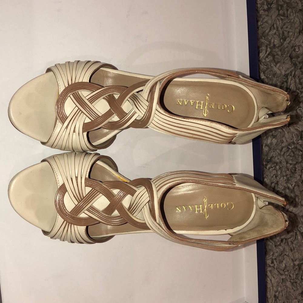 Cole Haan Open Toe Heeled Sandal